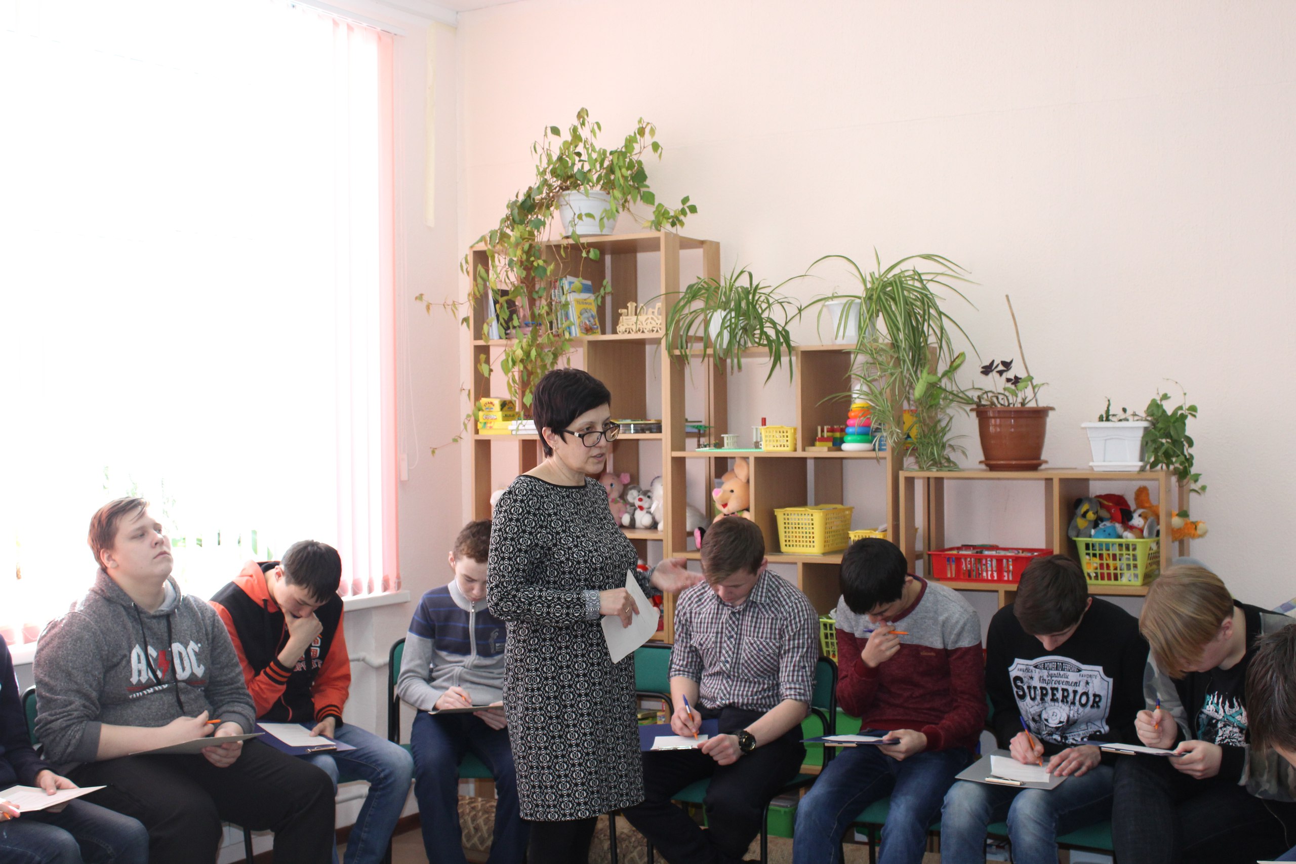 В ЦСПП «Откровение» прошло занятие с элементами тренинга «Умей сказать нет!»